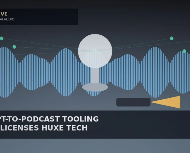 Apple Licenses Huxe AI Tools That Generate Podcasts From a Prompt