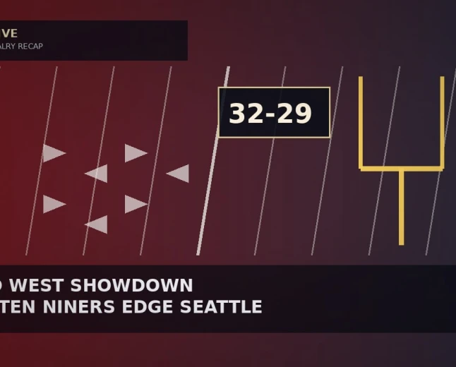 49ers Stay Unbeaten, Edge Seahawks 32-29 as Greenlaw Is Ejected