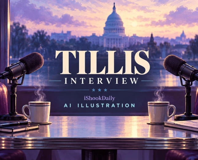 Thom Tillis Tells POLITICO's Jonathan Martin the GOP Is Headed for a 'Train Wreck'