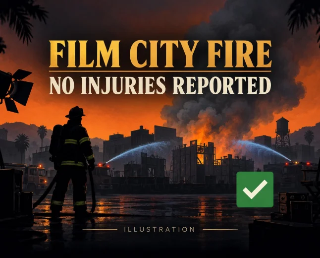 Film City Fire at Set Linked to ‘Ramayana’ Doused, No Injuries